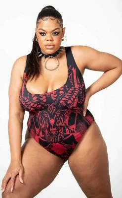 Killstar Beach Beast Swimsuit Clothing