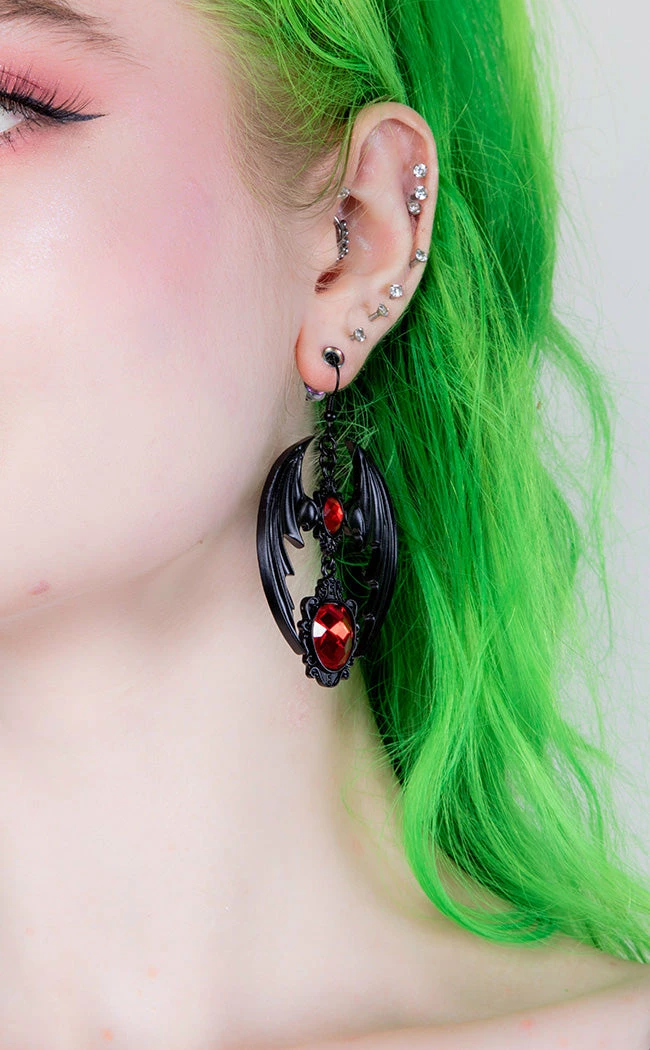 Killstar Beauty In The Dark Earrings 5 Killstar Beauty In The Dark Earrings
