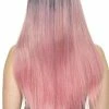 Rockstar Wigs Beauty Bella Dark Root Long Pink Ice Wig 2 Rockstar Wigs Beauty Bella Dark Root Long Pink Ice Wig