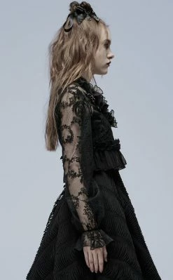 Punk Rave Belladonna Lace Shirt Clothing 13 Punk Rave Belladonna Lace Shirt Clothing