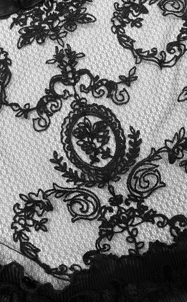 Punk Rave Belladonna Lace Shirt Clothing 9 Punk Rave Belladonna Lace Shirt Clothing