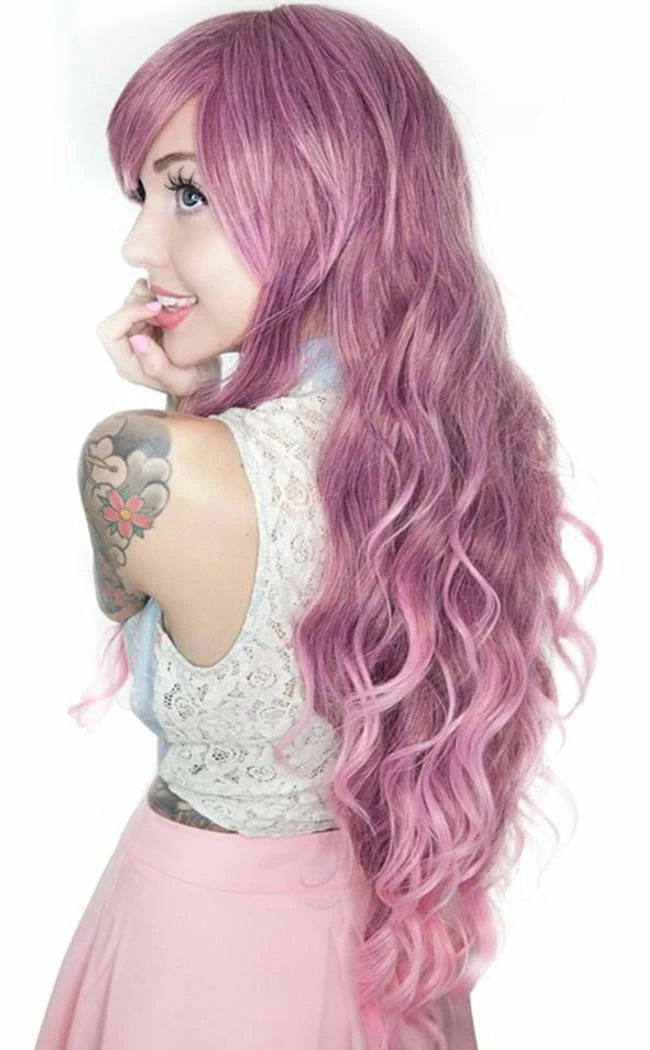 Rockstar Wigs Belle Long Rose Ombre Wavy Wig 4 Rockstar Wigs Belle Long Rose Ombre Wavy Wig