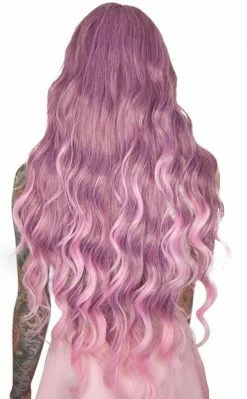 Rockstar Wigs Belle Long Rose Ombre Wavy Wig 7 Rockstar Wigs Belle Long Rose Ombre Wavy Wig