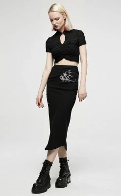 Punk Rave Bernadette Keyhole Top