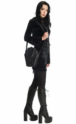 Banned Apparel Big Crush Hoodie Dress Clothing