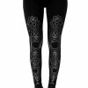 Restyle Clothing Black Baroque Moon Leggings 2 Restyle Clothing Black Baroque Moon Leggings