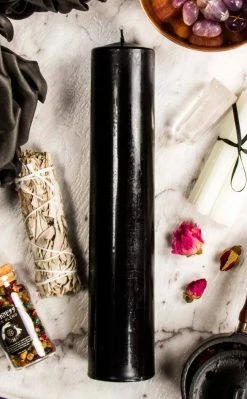 Candles Spell Candles Black Ritual Spell Candle - Large