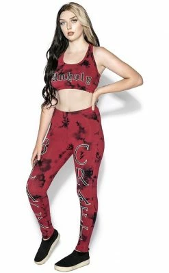 Blackcraft Blood Moon Leggings Clothing