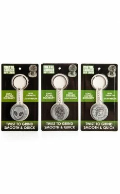 420 Blind Box Grinder Keychain Accessories