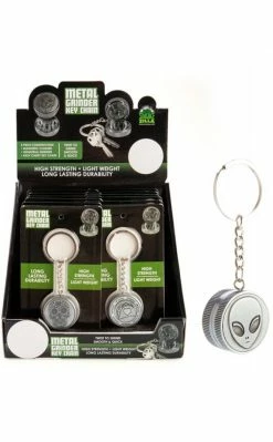 420 Blind Box Grinder Keychain Accessories