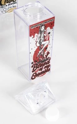 Drop Dead Gorgeous Blood Of My Enemies Milk Carton Drink Bottle 9 Drop Dead Gorgeous Blood Of My Enemies Milk Carton Drink Bottle