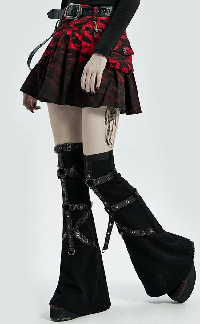 Punk Rave Bloodsucker Legwarmers | Black 4 Punk Rave Bloodsucker Legwarmers | Black