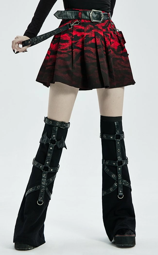 Punk Rave Bloodsucker Legwarmers | Black 5 Punk Rave Bloodsucker Legwarmers | Black