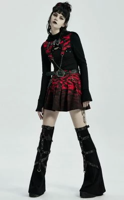 Punk Rave Bloodsucker Legwarmers | Black