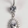 TB Jewellery Blooming Teardrop Navel Ring