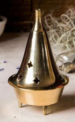Brass Incense Burner Set Of 4