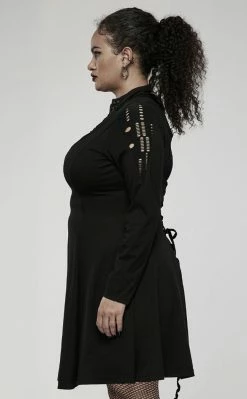 Punk Rave Break Free Long Sleeve Dress | Plus Size 10 Punk Rave Break Free Long Sleeve Dress | Plus Size