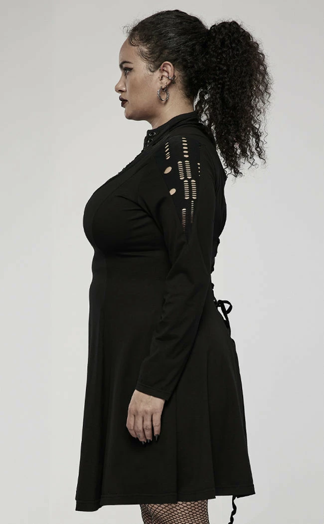 Punk Rave Break Free Long Sleeve Dress | Plus Size 5 Punk Rave Break Free Long Sleeve Dress | Plus Size