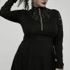 Punk Rave Break Free Long Sleeve Dress | Plus Size 2 Punk Rave Break Free Long Sleeve Dress | Plus Size