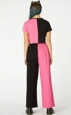 Black Friday Clothing Bright Contrast Crop Top