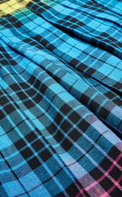 Punk Rave Bright Stuff Tartan Skirt Clothing 14 Punk Rave Bright Stuff Tartan Skirt Clothing