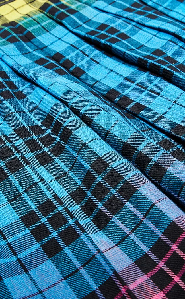 Punk Rave Bright Stuff Tartan Skirt Clothing 7 Punk Rave Bright Stuff Tartan Skirt Clothing