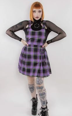 Black Friday Bright Tartan Pinafore Clothing