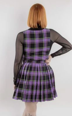 Black Friday Bright Tartan Pinafore Clothing