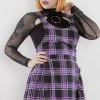 Black Friday Bright Tartan Pinafore Clothing