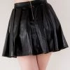 Music Legs Britney Pleated Mini Skirt
