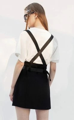 Punk Rave Clothing Bruiser Suspender Skirt 10 Punk Rave Clothing Bruiser Suspender Skirt