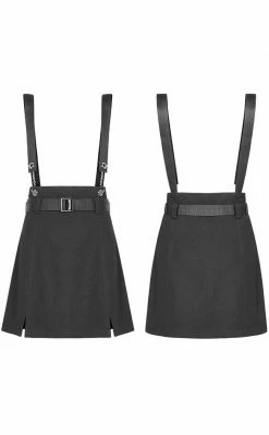 Punk Rave Clothing Bruiser Suspender Skirt 11 Punk Rave Clothing Bruiser Suspender Skirt