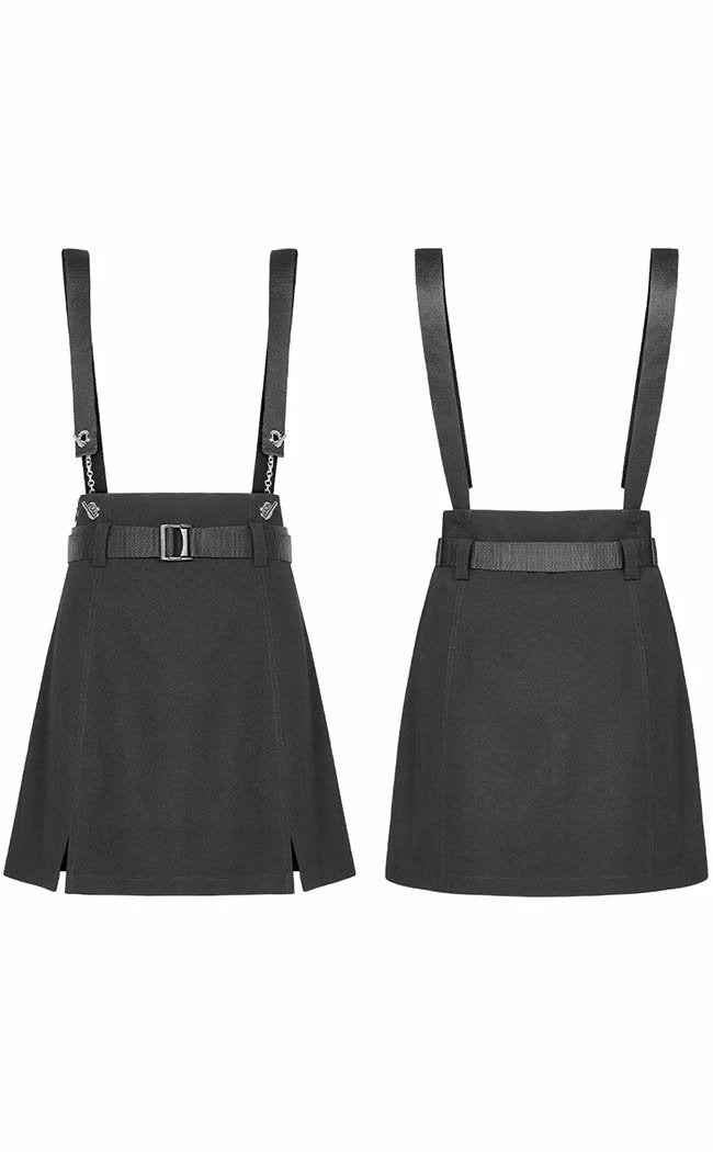 Punk Rave Clothing Bruiser Suspender Skirt 7 Punk Rave Clothing Bruiser Suspender Skirt
