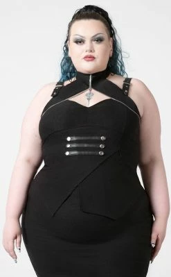 Killstar Bullet Babe Top Clothing