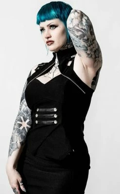 Killstar Bullet Babe Top Clothing