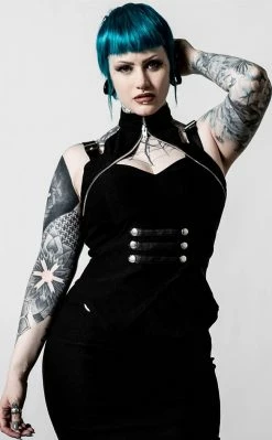 Killstar Bullet Babe Top Clothing
