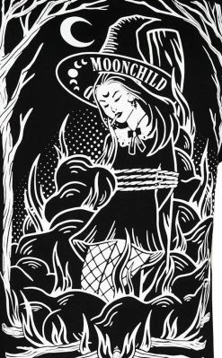 Restyle Burn The Witch Oversized T-shirt