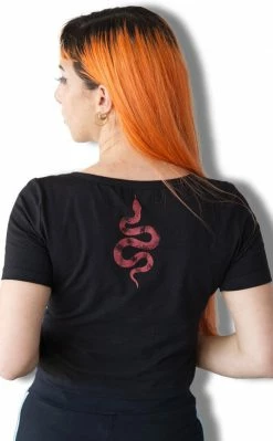 True North Collective Button Up Crop Top Clothing