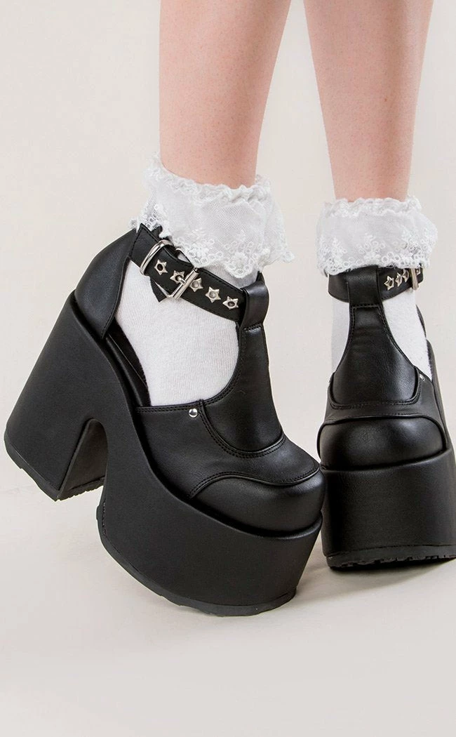 Demonia CAMEL-103 Black Vegan Mary Janes (Au Stock) 3 Demonia CAMEL-103 Black Vegan Mary Janes (Au Stock)