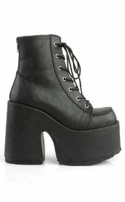 Demonia CAMEL-203 Black Vegan Ankle Boots Shoes 11 Demonia CAMEL-203 Black Vegan Ankle Boots Shoes