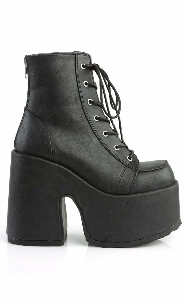 Demonia CAMEL-203 Black Vegan Ankle Boots Shoes 7 Demonia CAMEL-203 Black Vegan Ankle Boots Shoes