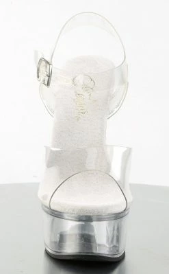 Pleaser CAPTIVA-608 Clear Heels