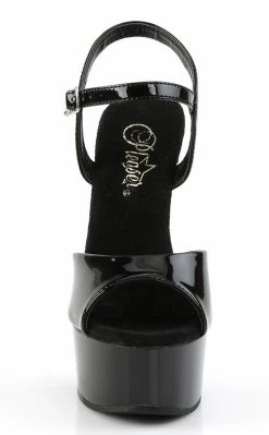Pleaser Pole Shoes CAPTIVA-609 Black Heels