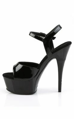 Pleaser Pole Shoes CAPTIVA-609 Black Heels