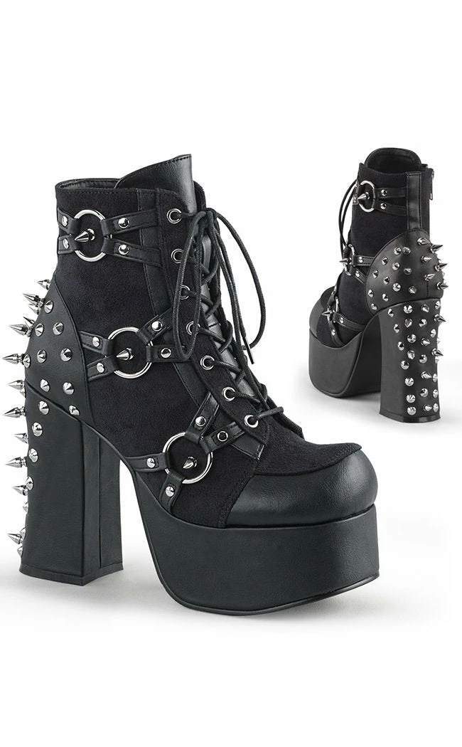 Demonia CHARADE-100 Black Boots 3 Demonia CHARADE-100 Black Boots