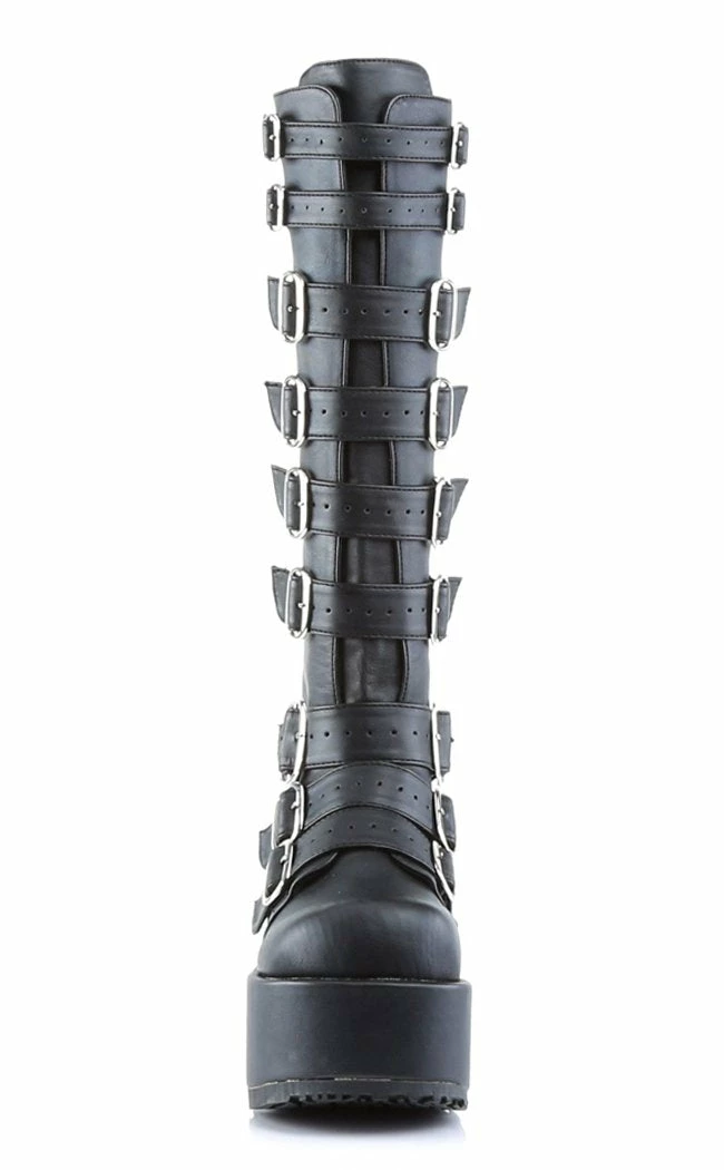 Demonia Shoes CONCORD-108 Black Boots 4 Demonia Shoes CONCORD-108 Black Boots