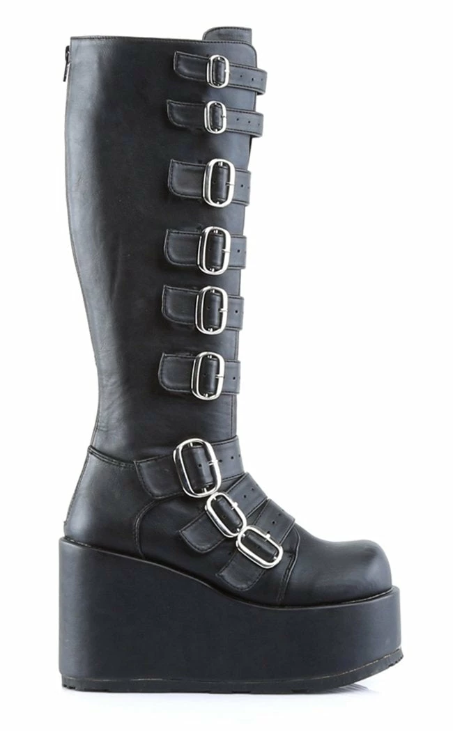 Demonia Shoes CONCORD-108 Black Boots 7 Demonia Shoes CONCORD-108 Black Boots