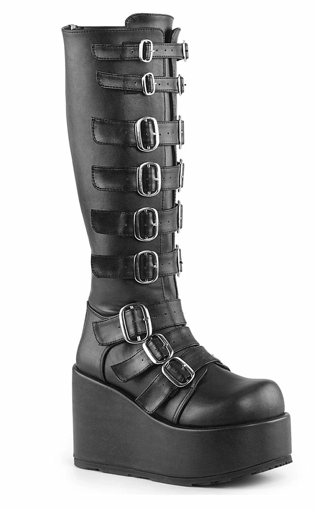 Demonia Shoes CONCORD-108 Black Boots 3 Demonia Shoes CONCORD-108 Black Boots