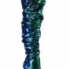 Pleaser COURTLY-3011 Green Iridescent Sequin Thigh High Boots Pole Shoes