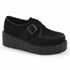 Demonia CREEPER-118 Black Creepers (Last Pair: Size 11)